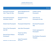 Tablet Screenshot of medicreferat.com